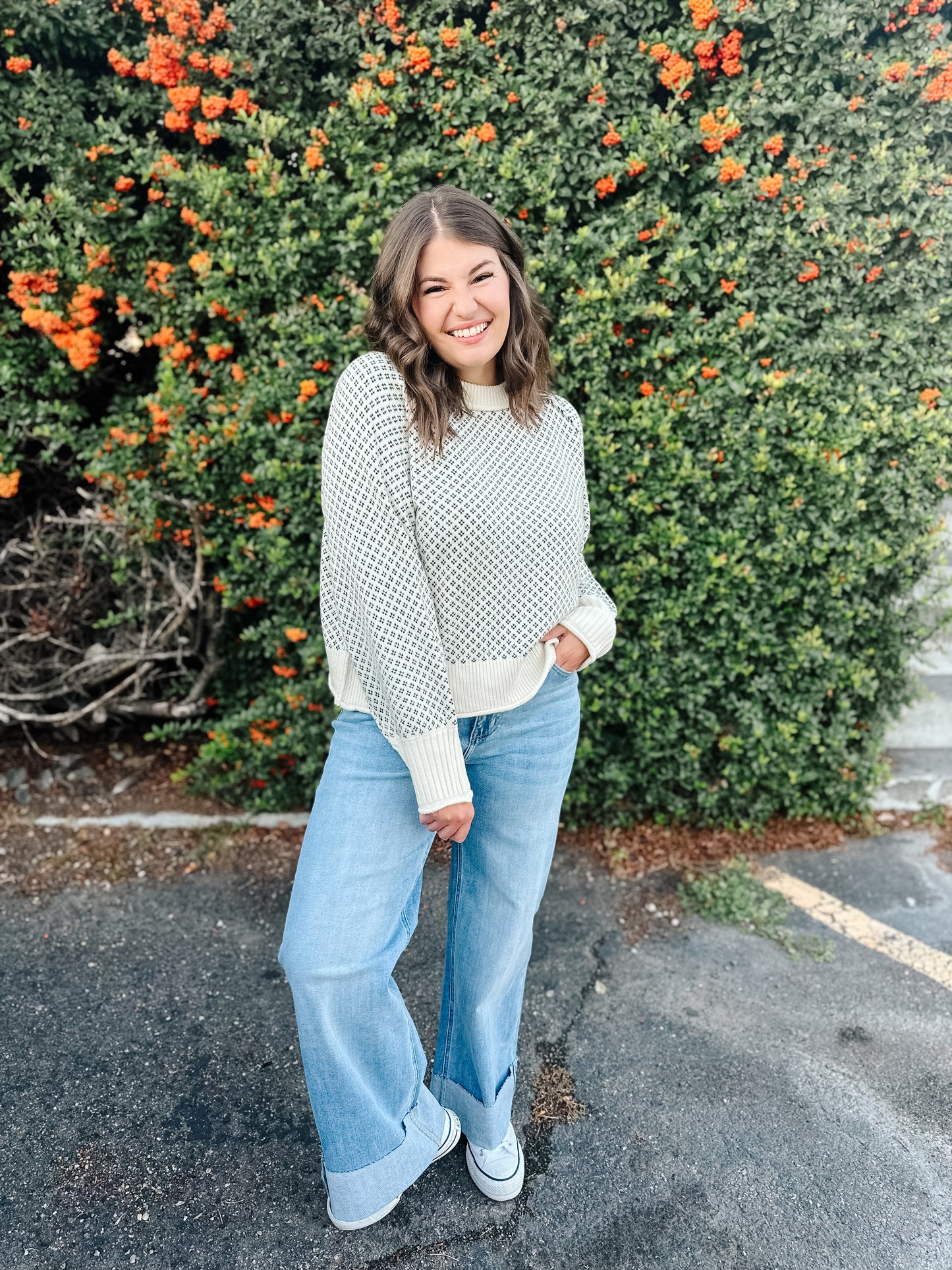Mila Patterned Sweater