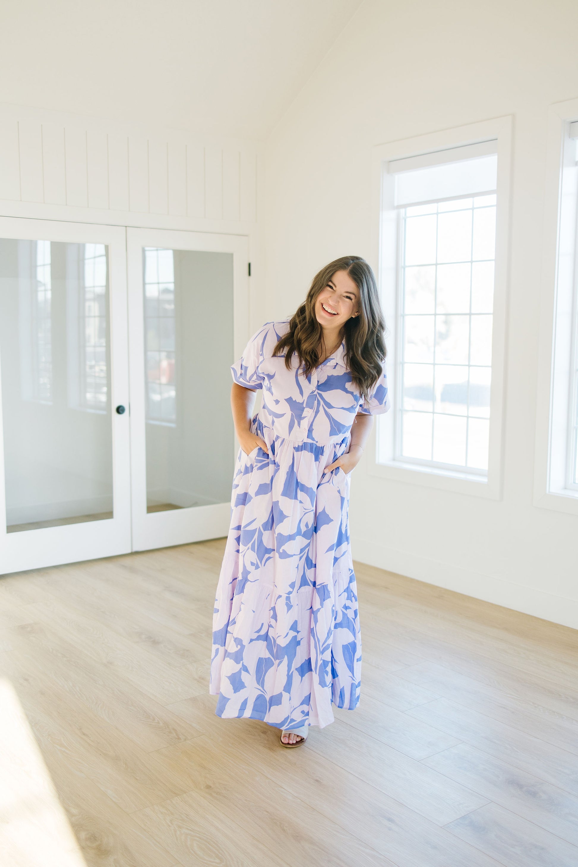 *Nataly Button Up Maxi Dress - Lettie Boutique