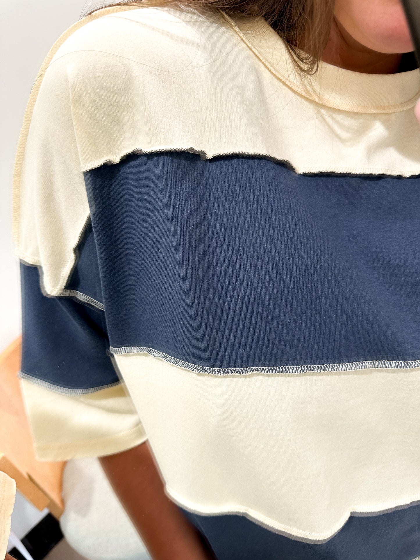 Poly ColorBlock Top