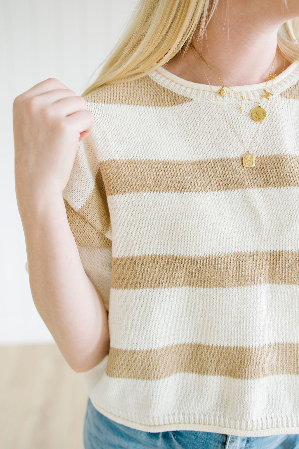 Juni Sweater in Taupe