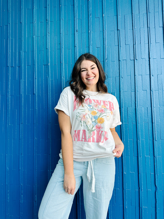 Flower Market Graphic Tee