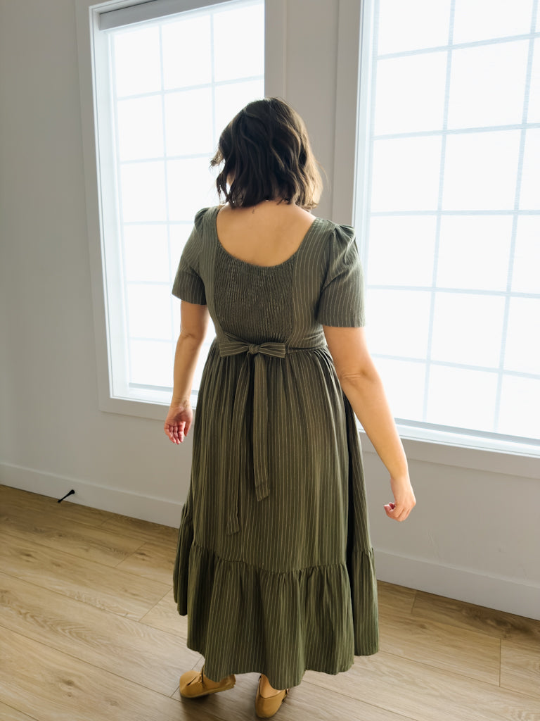 Stila Maxi Dress in Olive