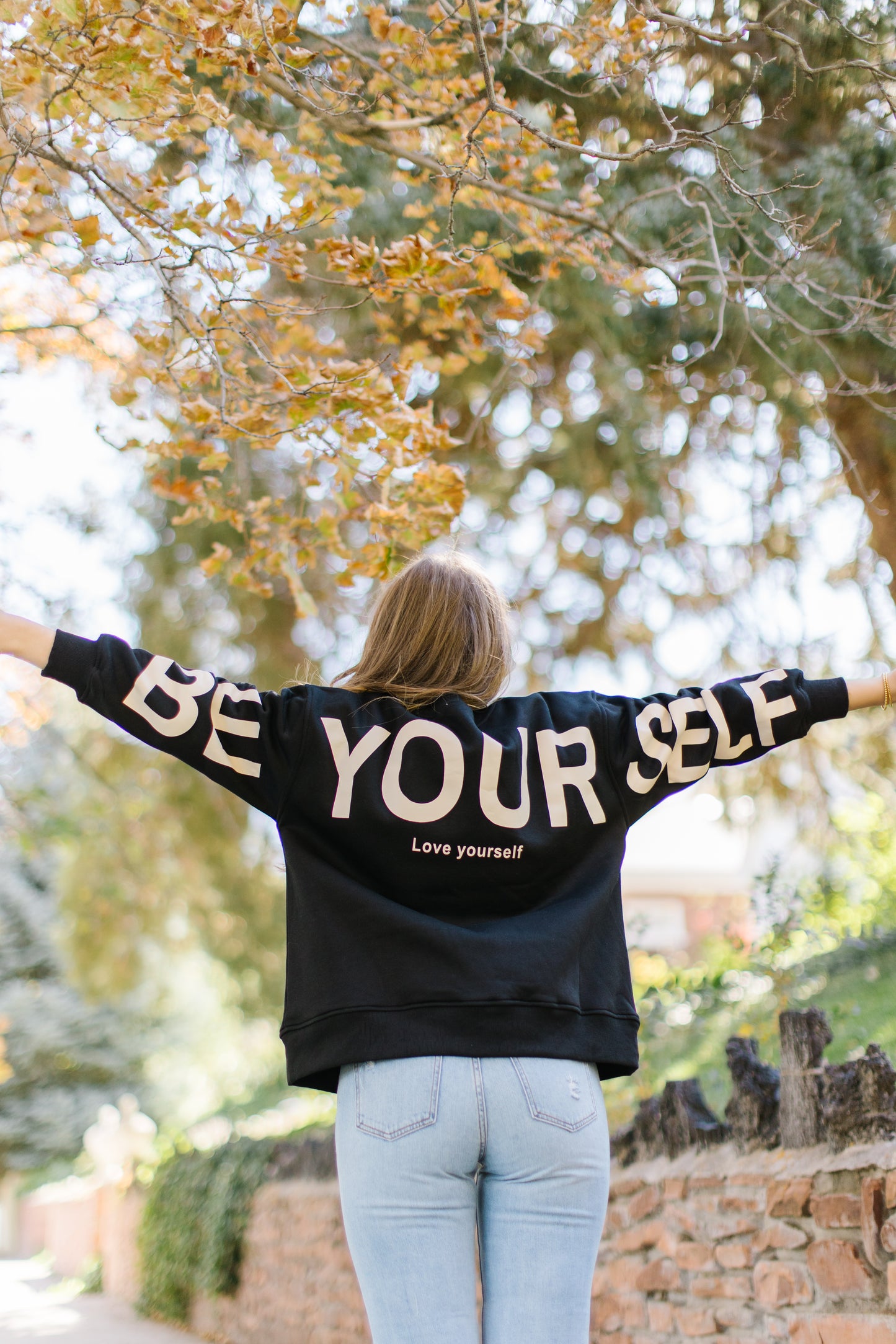 Love Yourself Pullover in Black