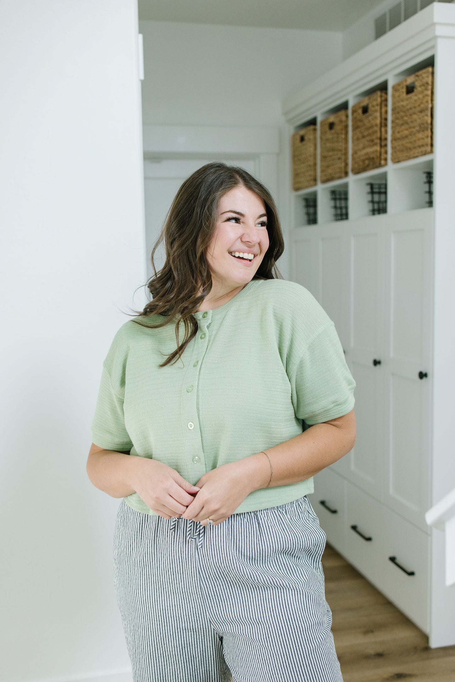 Monroe Cardigan in Sage