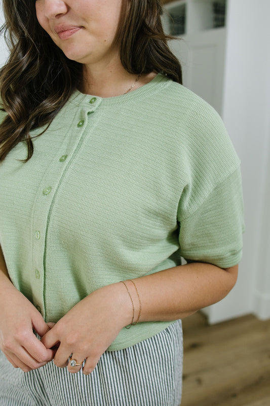 Monroe Cardigan in Sage - Lettie Boutique