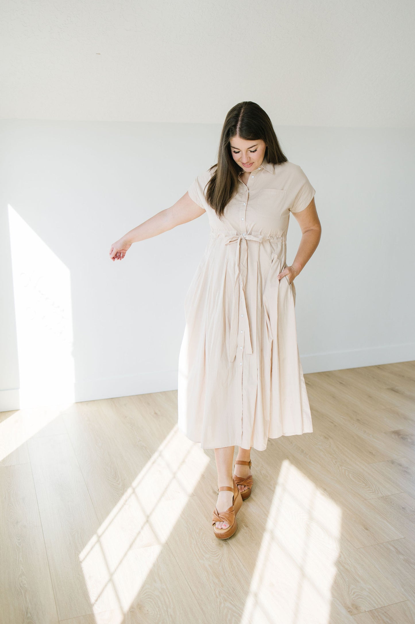 +Alora Shirt Dress - Lettie Boutique