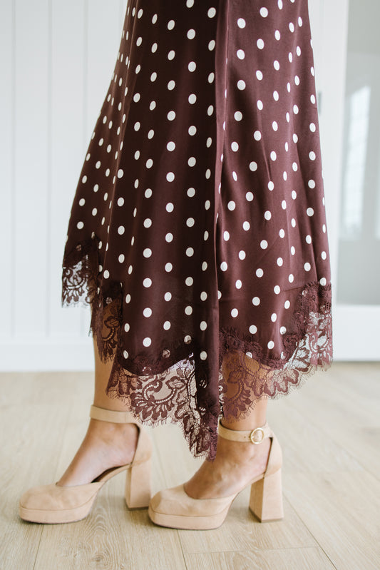 Marie Polka Dot Dress