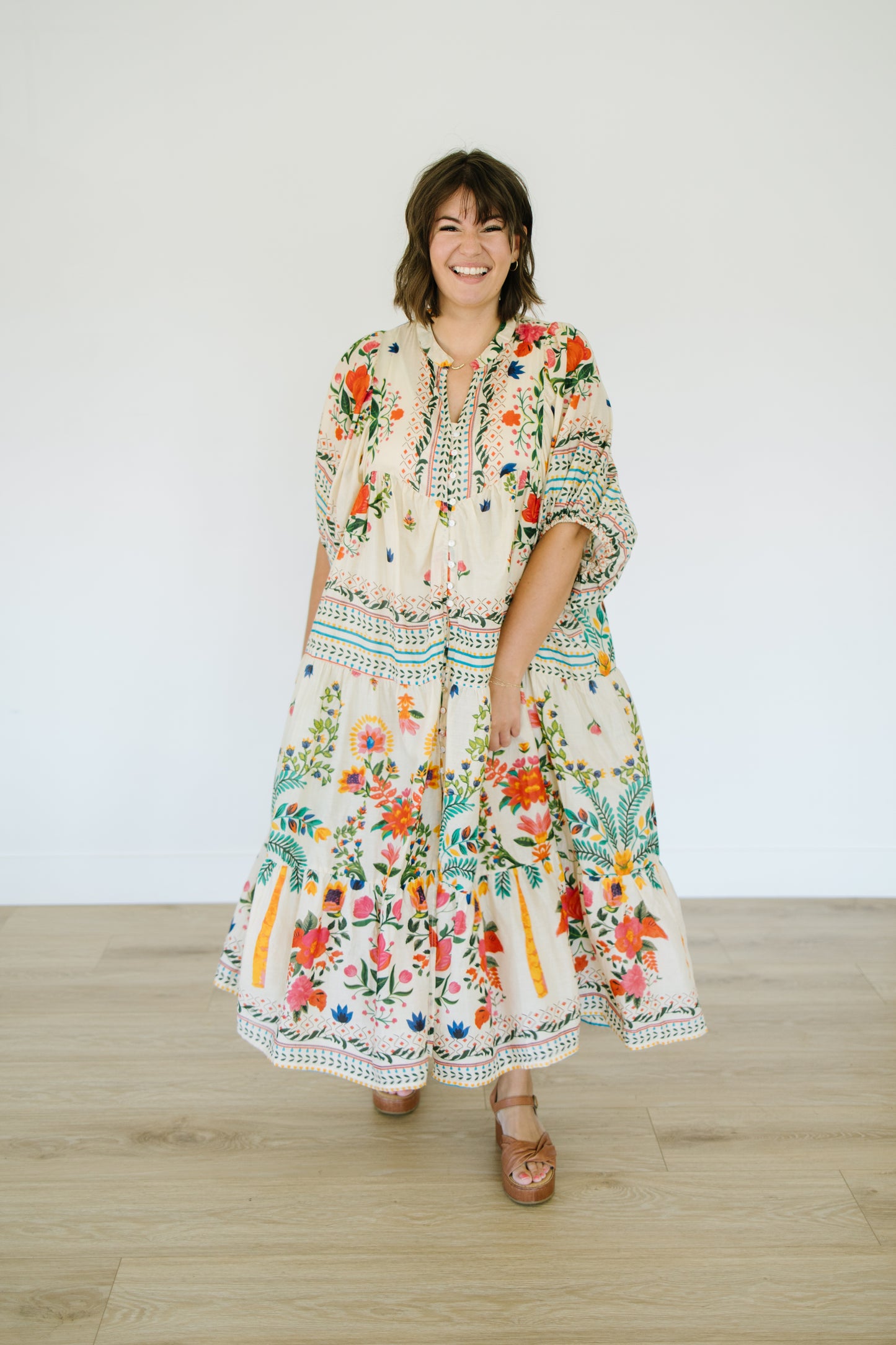 Chayse Boho Floral Maxi
