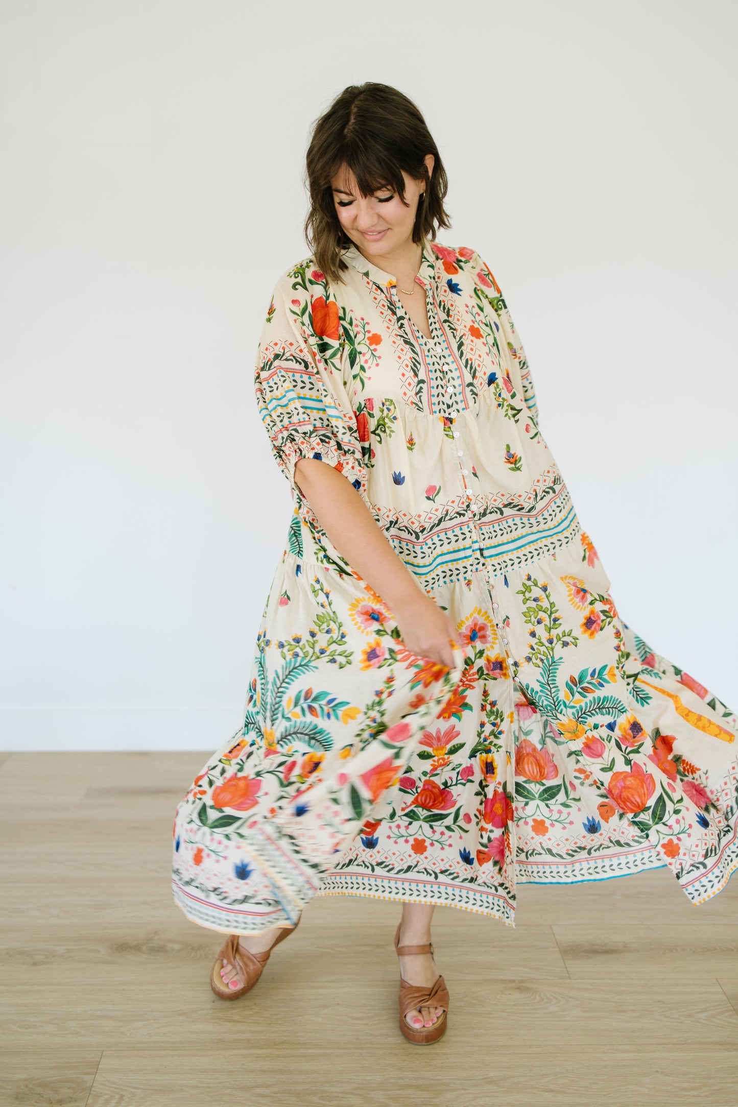 Chayse Boho Floral Maxi