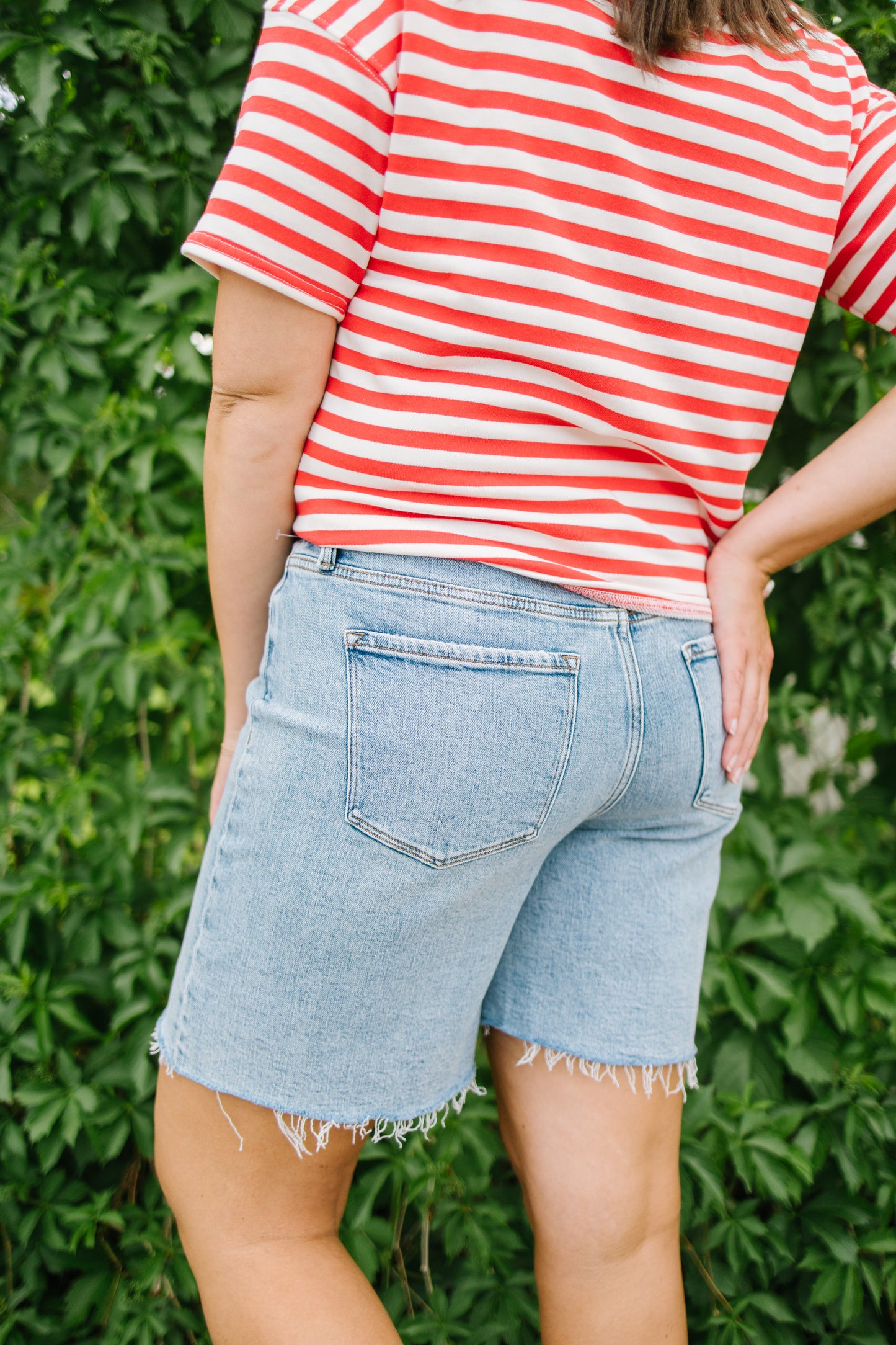 Anna Denim Bermuda Short