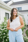 +Faye Crochet Tank - Lettie Boutique