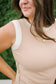 Leighton Tank in Khaki