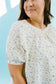 *Annika Floral Button Down Blouse - Lettie Boutique