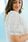 *Annika Floral Button Down Blouse - Lettie Boutique