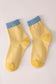 Striped Crew Sock (5 Colors) - Lettie Boutique