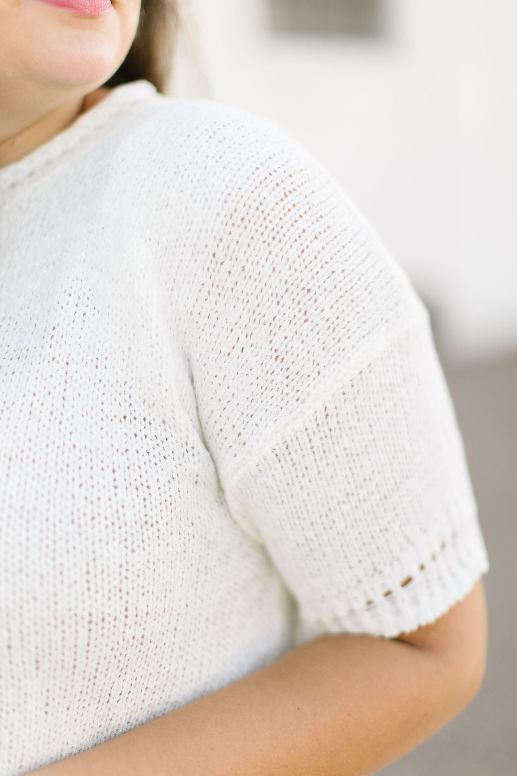 Arla Summer Sweater in Cream