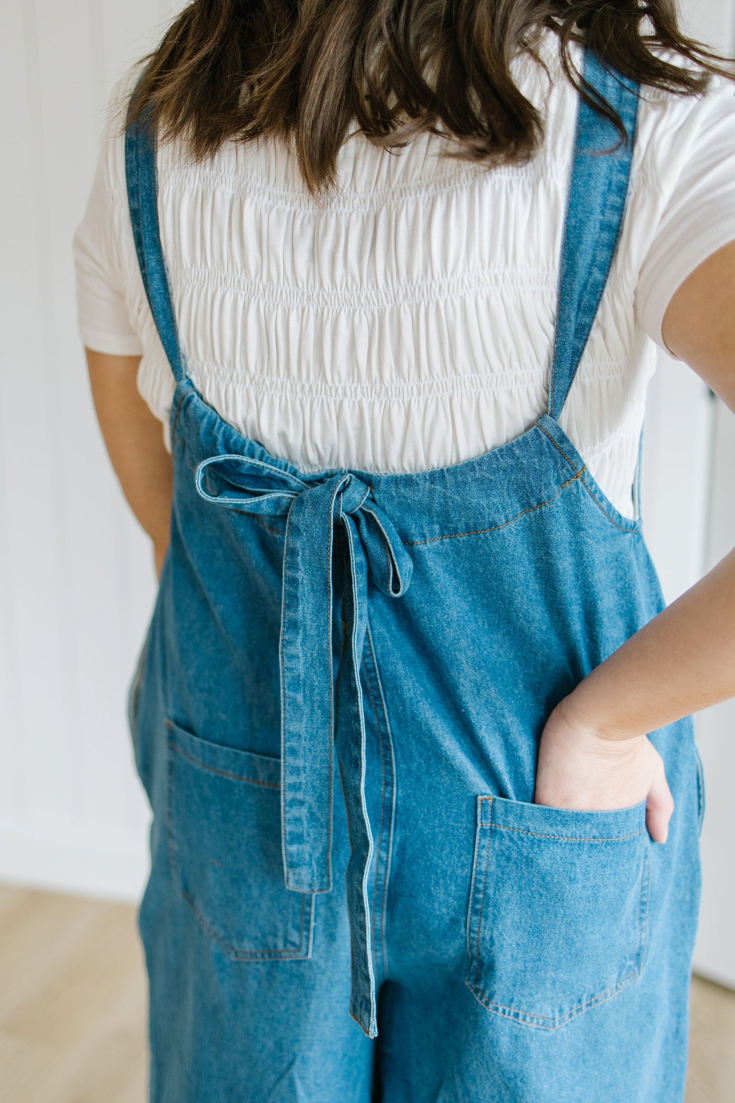 *Mika Denim Jumpsuit - Lettie Boutique