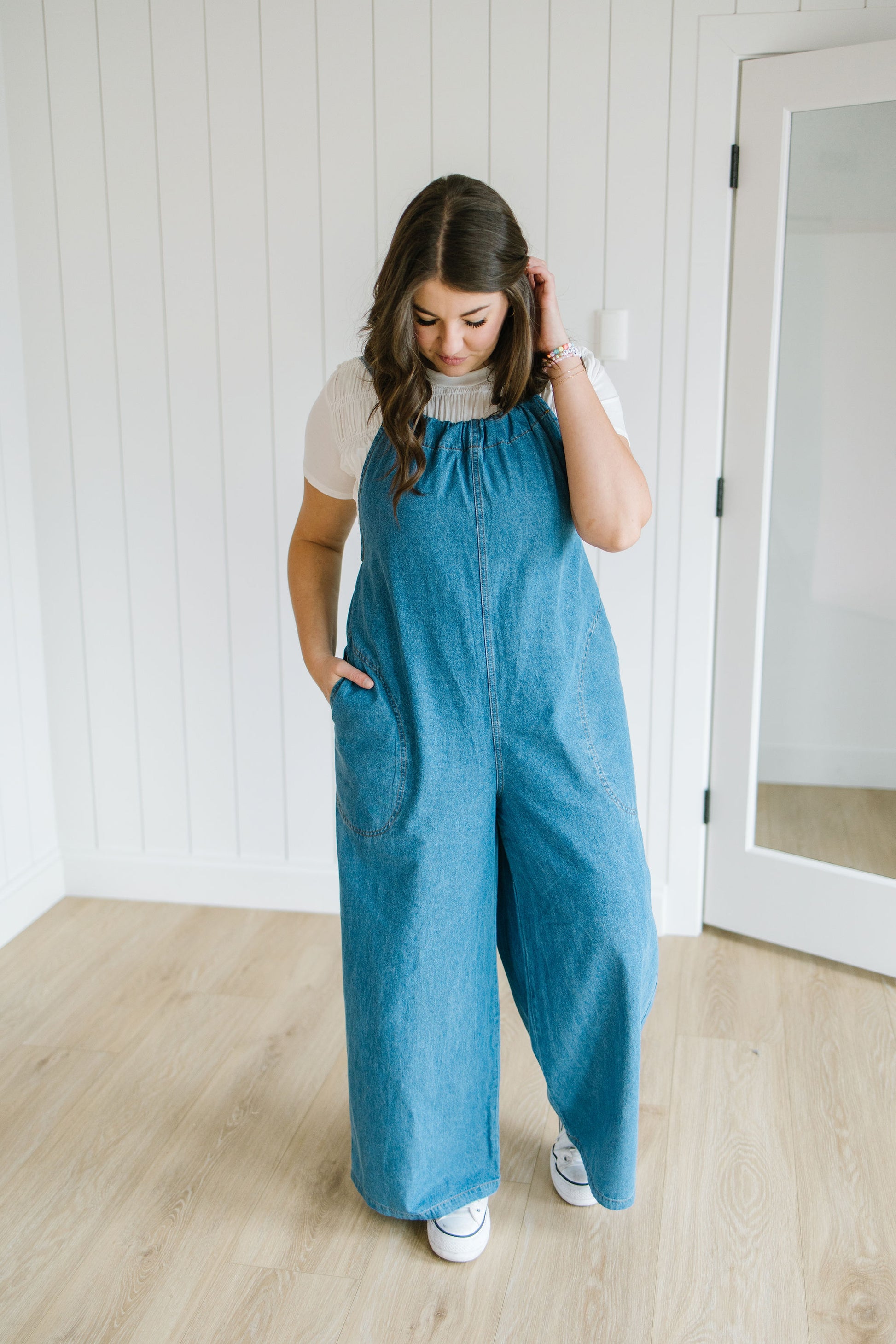 *Mika Denim Jumpsuit - Lettie Boutique