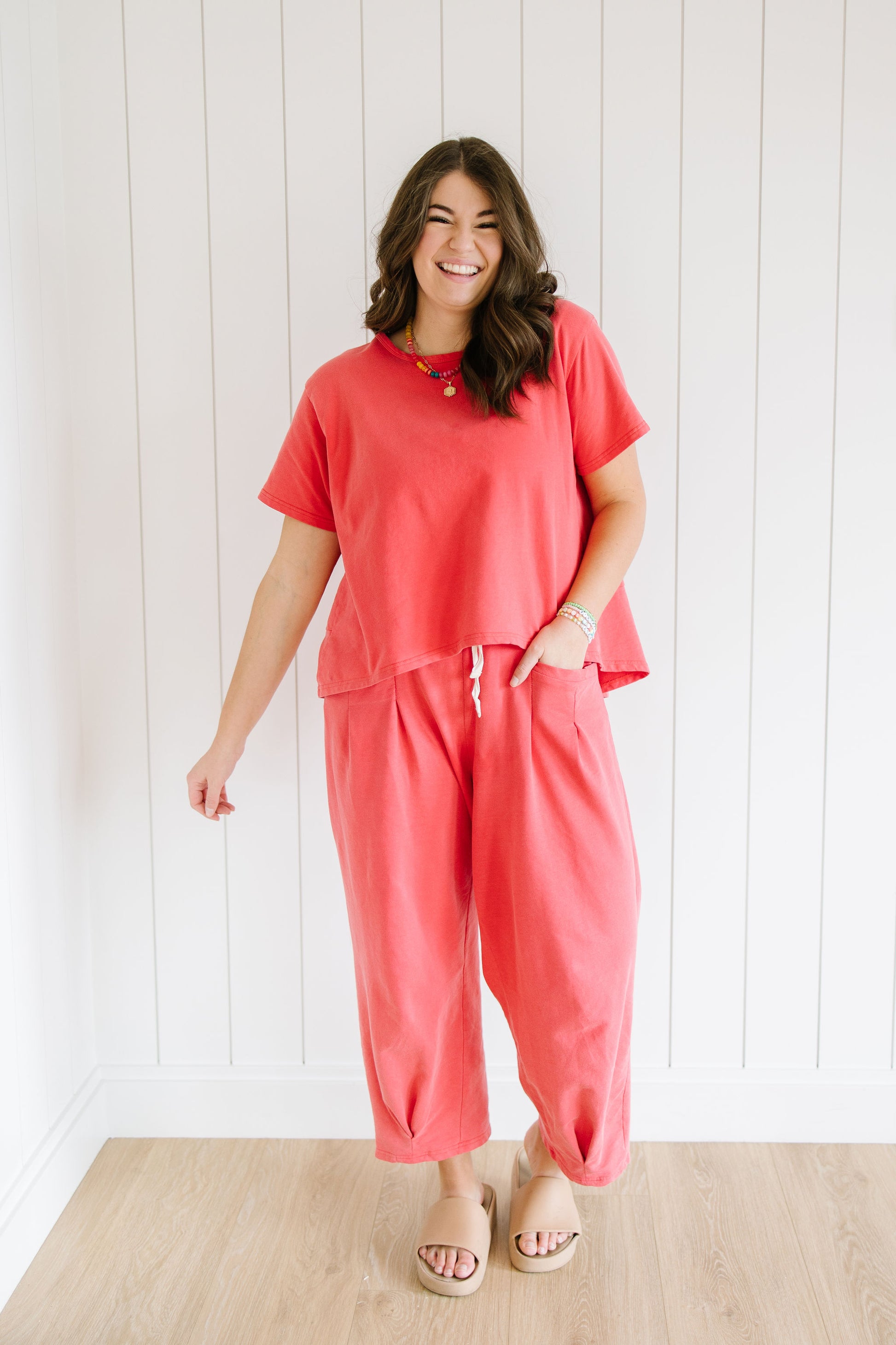 *Tyra Set in Red - Lettie Boutique