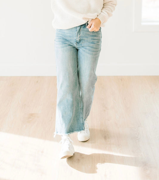 Tommy Wide Leg Jeans - Lettie Boutique